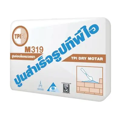 ปูนก่อบล็อกมวลเบา TPI M319 50 กก.