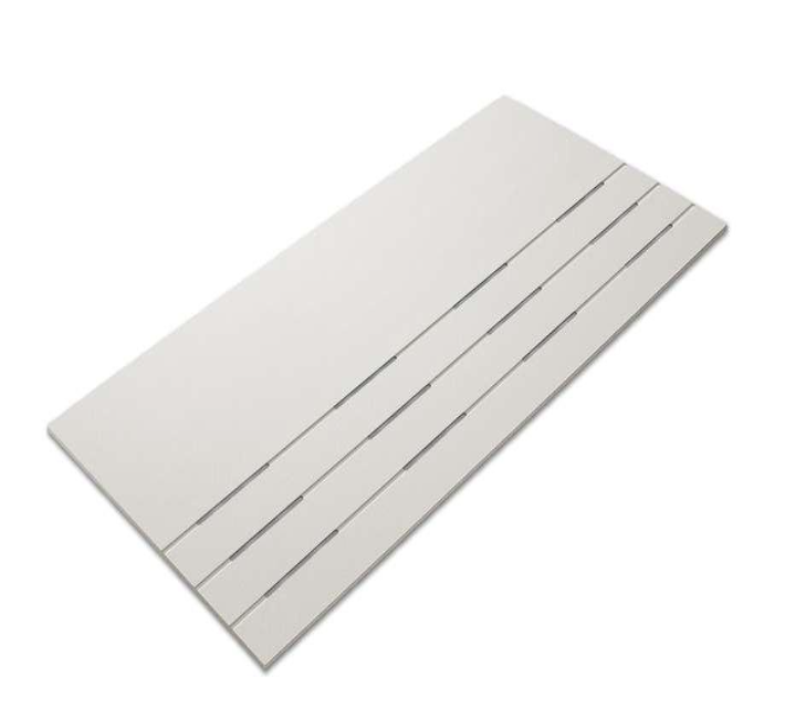 สมาร์ทบอร์ด เอสซีจี รุ่นเซาะร่องระบายอากาศครึ่งแผ่น ขนาด 60x120x0.4 ซม. สีซีเมนต์