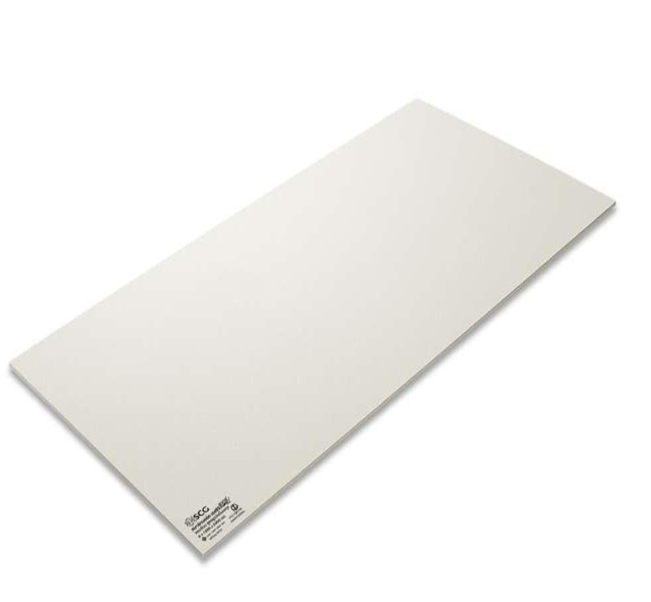 ฝ้าสมาร์ทบอร์ด เอสซีจี รุ่นขอบเรียบ ขนาด 120X240X0.6 ซม. สีซีเมนต์
