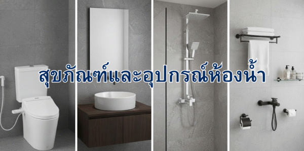 ร้านวัสดุก่อสร้าง เค.ซี. โฮมมาร์ท จำหน่ายสุขภัณฑ์และอุปกรณ์ห้องน้ำ