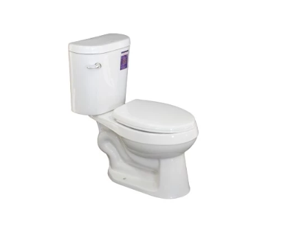 ชักโครก2ชิ้น สีขาวMS2431(กดข้าง) Asiatic