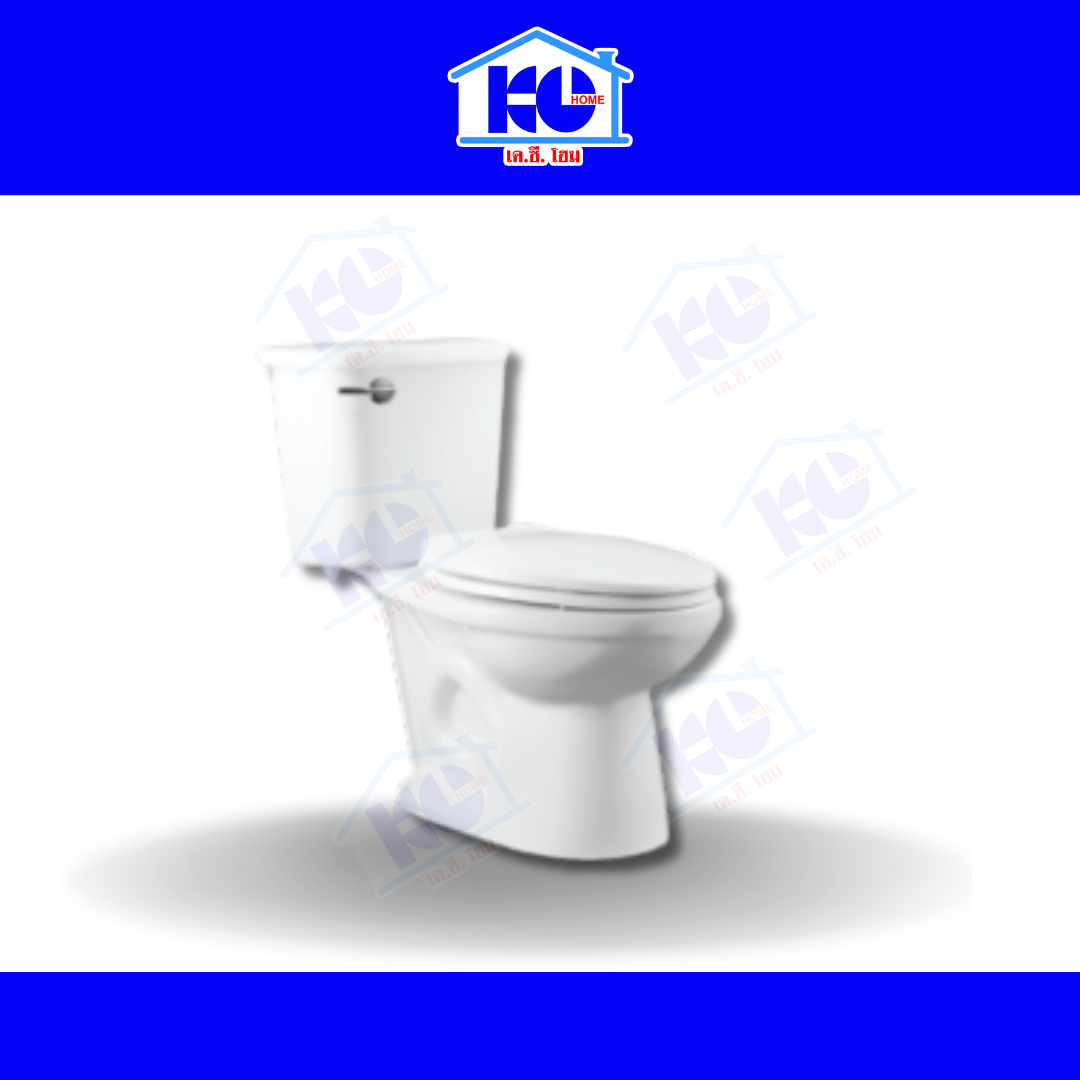 ชักโครกหน้ายาวNC-7535-WA (ปัดหน้า) รุ่น PUDTAN