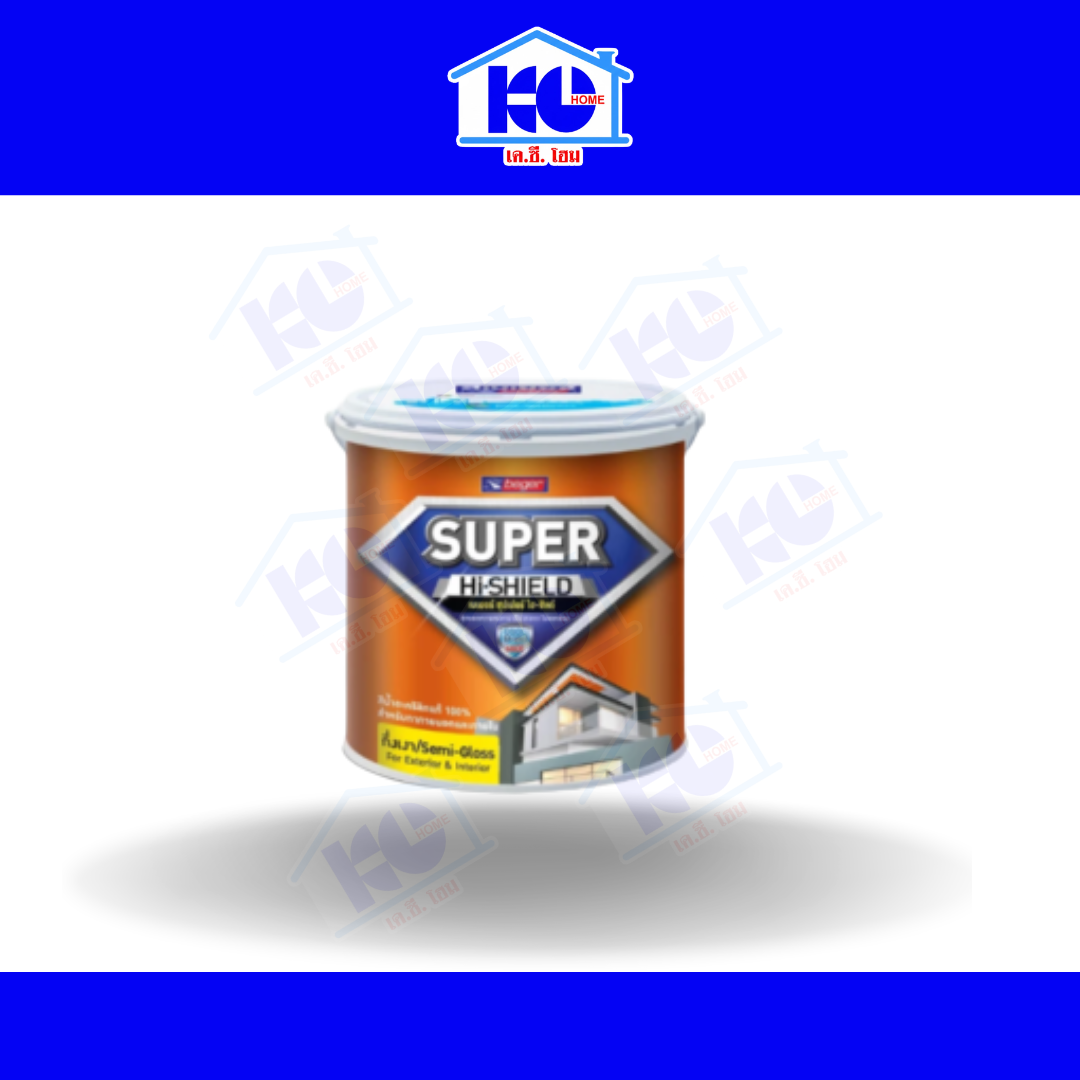 สีน้ำ Beger Super Hi-Shield Exterior Base B 2.5 กล.