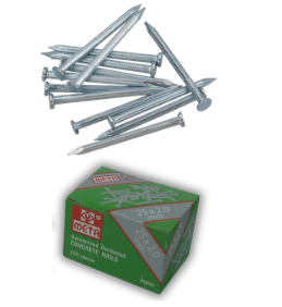 ตะปูคอนกรีตขาว ขนาด 25x2.0 มม. ตรา META