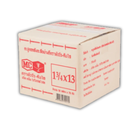 ตะปูตอกสังกะสี ตราหัววัว