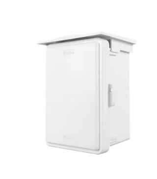 ตู้กันน้ำฝาทึบ สีขาว Leetech