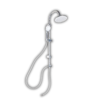 ฝักบัวพร้อมราวเลื่อน T-104L(ทรงกลม)