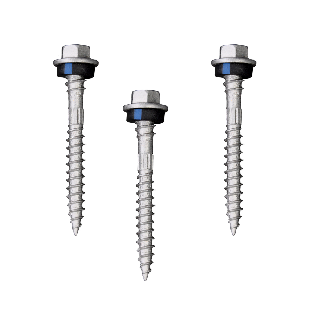 สกรูปลายแหลม #10-12x1 สำหรับยิงแปไม้