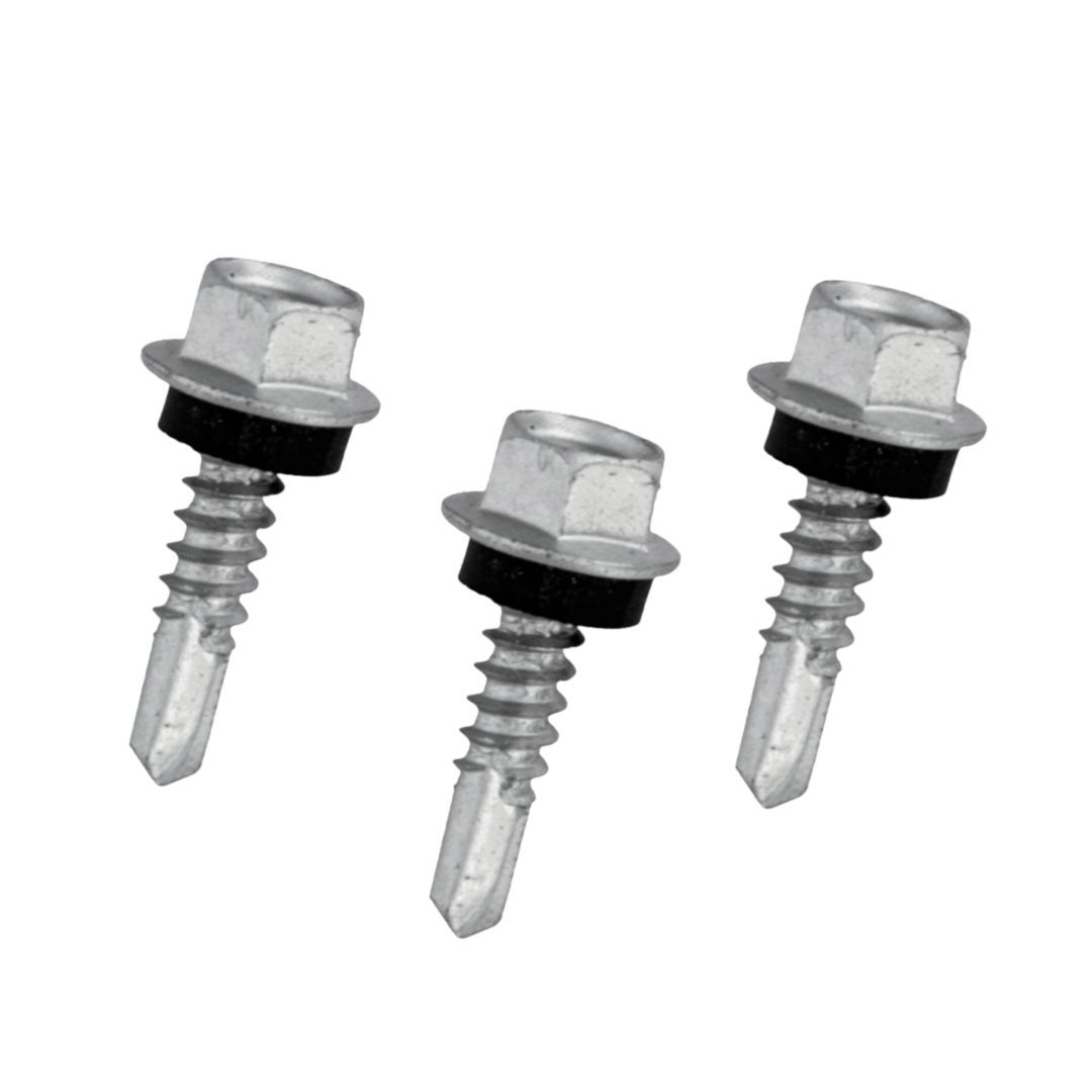 สกรูยึดหลังคาแปเหล็ก ขนาด 10-16x20 มม.