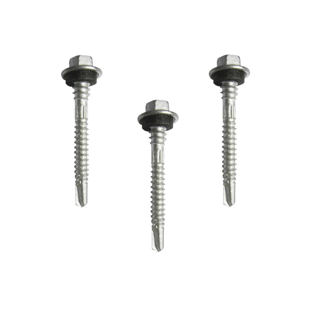 สกรูสันลอน S5113 ขนาด 12-14 ยาว 48 มม.