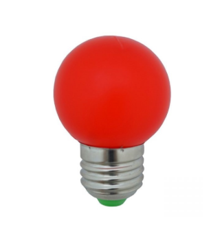 หลอดแอลอีดีปิงปองBulb 3W สีแดง Red