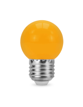 หลอดแอลอีดีปิงปองBulb 3W สีส้ม Orange