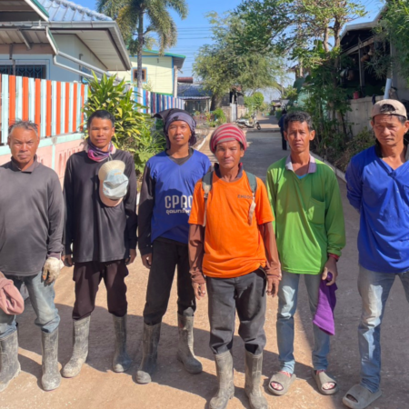 ลุยหน้างานจริง ก่อนเริ่มก่อสร้าง พร้อมทีมงานช่าง