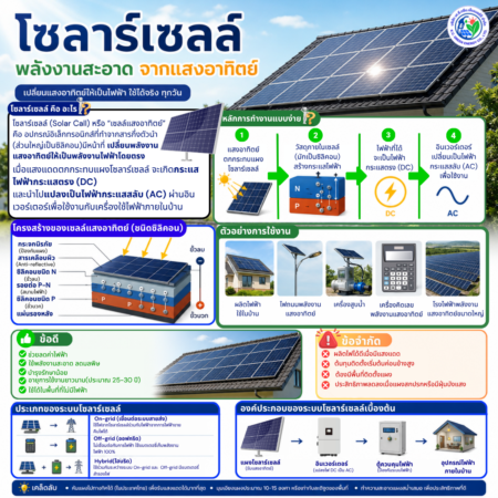 โซลาร์เซลล์ (Solar Cell)
